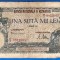 (32) BANCNOTA ROMANIA - 100.000 LEI 1946 (21 OCTOMBRIE 1946), FILIGRAN ORIZONTAL