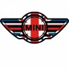 Sticker Mini Cooper American , Autocolant Vintage cu Steagul SUA