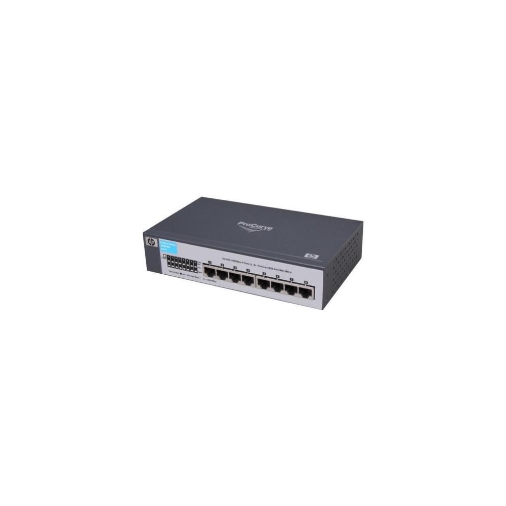 Hp Procurve Switch 1400-8g J9077a 8 Port Gigabit No Power Ad à Alba La Romaine 20004489