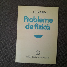 Probleme de fizica P.L. Kapita