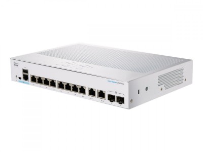 Cisco CBS350-8T-E-2G-EU Managed 8-port GE, Ext PS, 2x1G Combo foto