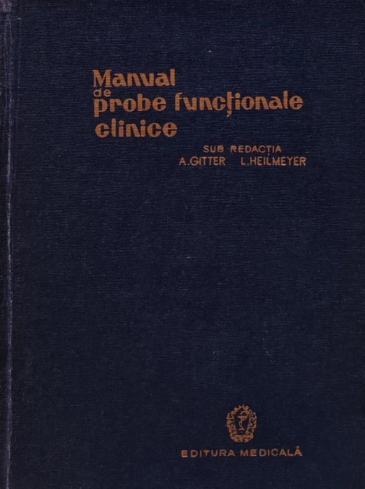 Manual de probe functionale clinice - 1961 - A. Gitter (BD9)