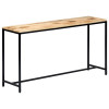VidaXL Masă consolă, 140 x 35 x 76 cm, lemn masiv de mango nefinisat 247815
