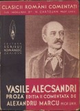 C371 Proză de Vasile Alecsandri, 1939, Editura Scrisul Rom&acirc;nesc, Craiova