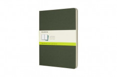 Moleskine Cahier Journal, Extra Large, Plain, Myrtle Green (7.5 X 10) foto