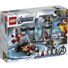 LEGO SUPER HEROES ARSENALUL LUI IRON MAN 76167 foto