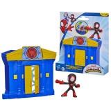 SPIDEY SI PRIETENII LUI UIMITORI MARVEL MINI SET BANCA CU FIGURINA SI ACCESORII