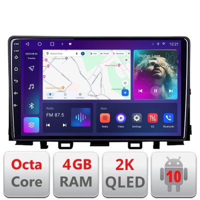 Navigatie Kia Stonic 2016-2020 Android Octa Core Ecran 2K QLED GPS 4G 4+32GB 360 KIT-stonic+EDT-E409-2K CarStore Technology foto