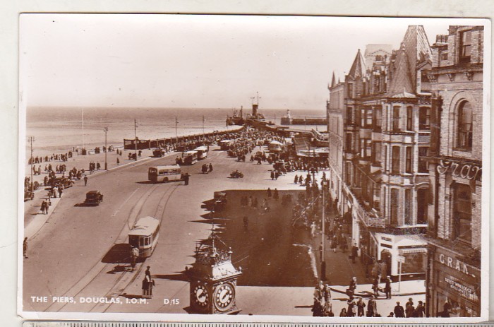 bnk cp Insula Man - Douglas - The Piers - necirculata