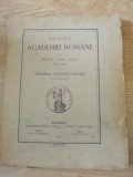 Analele Academiei Romane. Seria II-Memoriile sectiunii literare 1914-1915