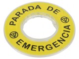Etichetă pentru Buton Harmony XB4