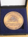 QW2 3 - Medalie - tematica militara - Centru transmisiuni 50 ani - informatii
