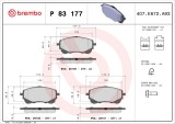BREMBO P 83 177 PRIME LINE set placute frana disc