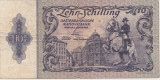 AUSTRIA 10 SCHILLING 1950 UZATA