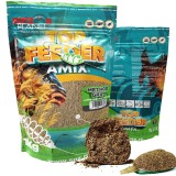 Nada Pescuit SENZOR Top Method Feeder Amix Grey, Larve Libelule &amp; Viermusi, 1kg, Crap, Solubilitate Ridicata, Apa Rece