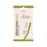 Cumpara ieftin Set 2 rezerve Medii periuta de dinti Silver Care ForLife origine vegetala Bio 100% cap interschimbabil din Argint