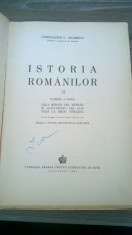 CONSTANTIN C.GIURESCU - ISTORIA ROMANILOR Vol. II, Partea a II-a, Edi?ia a IV-a foto