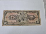 Cumpara ieftin Bancnota ecuador 20 s 1986 (lm)