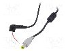 Cablu alimentare DC, cabluri, DC 7,9/5,5 mufa, negru, 1,2m, AKYGA - AK-SC-09