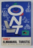 ALMANAHUL TURISTIC , 1967 , CONTINE HARTA * MINIMA UZURA