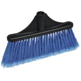 Mătură de interior plastic negru/albastru, fără coadă