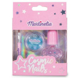 Set unghii Cosmic Nails Martinelia, sclipici inclus, 3 ani+