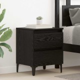 VidaXL Dulap de noapte Stejar negru 40 x 35 x 50 cm Lemn compozit