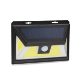 Lampa solara LED, cu senzor de miscare, 5W, 300 lm, lumina alba rece, acumulator 1200 mAh 3.7V, IP65