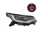 Far Land Rover Discovery, 11.2016-, montare fata, dreapta, Tip=High; LED; electric; cu modul LED; cu unitate control LED; LED, VALEO