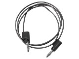 Cablu de masurare Mueller 5A 1.5m Mufa banana 4mm PVC Negru 300V BU-2020-A-60-0
