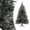 Pom de Crăciun artificial cu zăpadă, verde, 180 cm, PVC &amp; PE