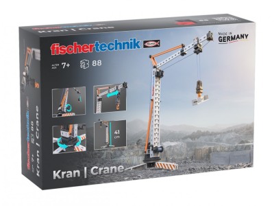 Kit STEM Macara de asamblat si manevrat, Fischertechnik foto
