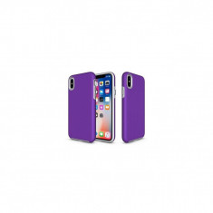 Husa Compatibila cu Apple Iphone XS,Apple iPhone X-Iberry Rugged Purple