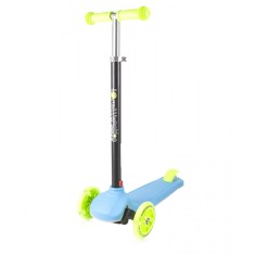 Trotineta pentru copii, Yuppee, 3 ani+, roti cu lumini, pliabila (Culoare: Blue