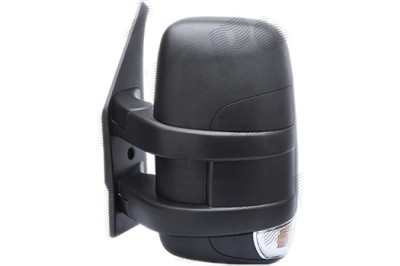 Oglinda exterioara Iveco Daily, 2009-2014, partea dreapta, culoare sticla crom, convexa, cu incalzire, cu semnalizare, ajustare electrica, model cu b foto