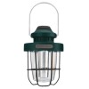Lampa Camping V-TAC 3W+5W Efect Flacara, USB-C, Alb Cald/Rece, Verde, Baterie 2000mAh, IP44, PC+Fier+Inox