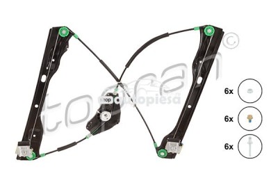 Macara geam VW PASSAT Variant (3C5) (2005 - 2011) TOPRAN 116 296 foto