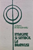 Carte Imagine si Simbol la Brancusi Adrian Petringenaru 1983 130 Pagini Coperta Cartonata Arta Stare Buna