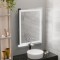 Oglinda LED Rectangulara, 60x80cm, Verite MotionGlow Marcello, Sistem Dezaburire, Ceas &amp; Termometru, Dimabila ModernLight Concept