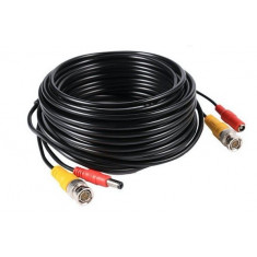 Cablu Camere BNC + Alimentare DC 2,1mm/30m