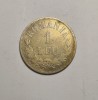 Moneda 1 Leu 1874 Romania Argint Carol I