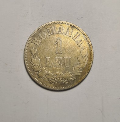1 leu 1874 foto