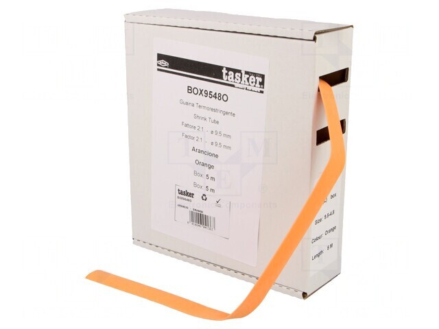 Manşon termocontractabil 9,5mm 5m