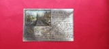 Litho Arges Salutari din Campulung Muscel Stampila Tren Litografie