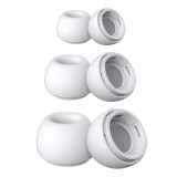 Dopuri Tech-Protect pentru Apple AirPods Pro Series, Marime S / M / L, Albe