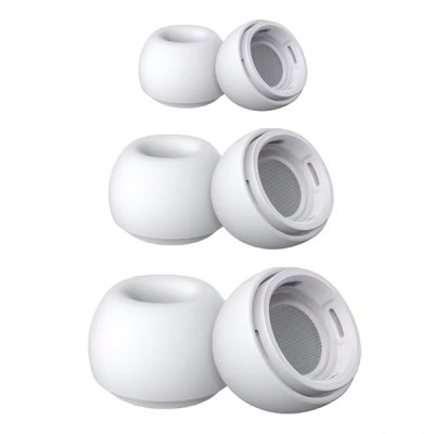 Dopuri Tech-Protect pentru Apple AirPods Pro Series, Marime S / M / L, Albe foto