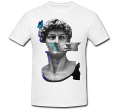 Tricou &amp;quot; Michelangelo David bust &amp;quot; foto