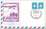 Bnk cp Germania RDG - carte postala aerofilatelie - stampila ocazionala aviatie 1987 - necirculata, Circulata, Printata