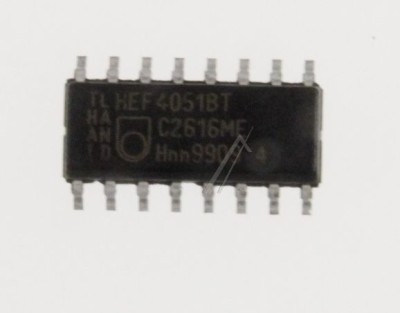4051 4000 LOCMOS,SMD,4051,SOIC16 TIP:HEF4051BT,652-PHI HEF4051BT NXP foto