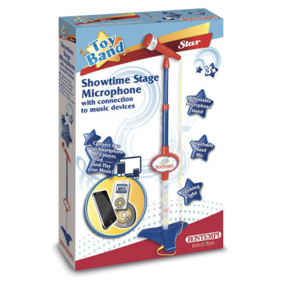 BONTEMPI MICROFON CU STATIV ALBASTRU SuperHeroes ToysZone foto